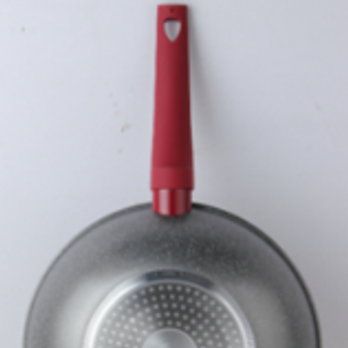Chảo xào chống dính Kangaroo vân đá bạc đáy từ - 30cm KG655L
