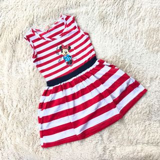 HÀNG SALE-đầm sọc mickey