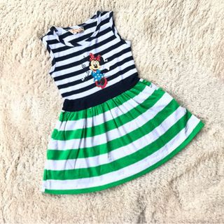 HÀNG SALE-đầm sọc mickey