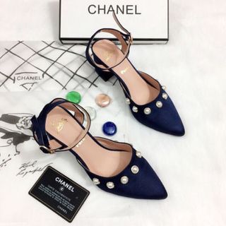giày sandal got vuông đính châu