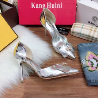 giày cao got đính đá