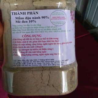 Mầm đậu nành mè đen