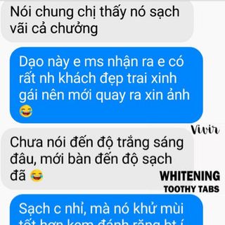 Viên đánh trắng răng