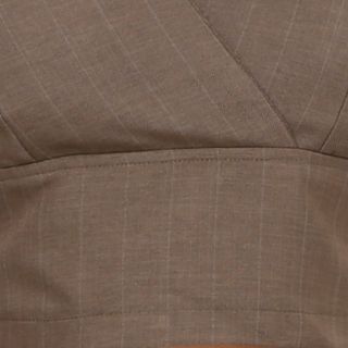 Set áo 2 dây corset và quần baggy HT sọc màu nâu