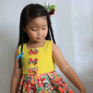 Đầm li hộp xinh xắn