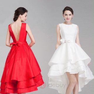 ĐẦM XÒE BA TẦNG NƠ EO