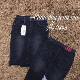 CHÂN VÁY JEANS ÔM giá sỉ