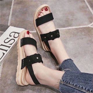 giày sandal hoa
