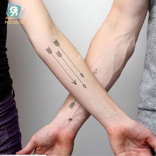 hình xăm dán couple đẹp