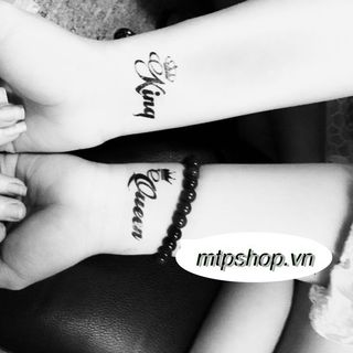 hình xăm dán couple đẹp mua 5t tặng mini tattoo