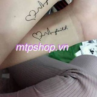 hình xăm dán couple đẹp