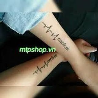 hình xăm dán couple đẹp