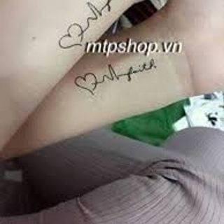 hình xăm dán couple đẹp