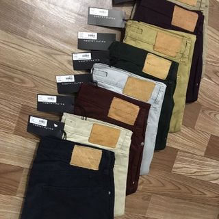 Quần kaki nam dài co giãn