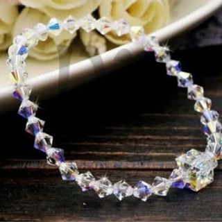 vòng tay pha lê đính đá mặt vuông