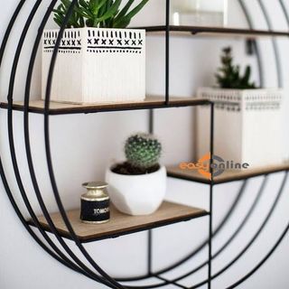 Kệ trang trí hình tròn