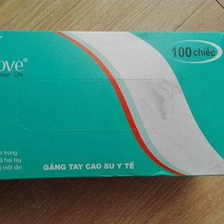 Găng tay cao su có bột Vglove giá sỉ