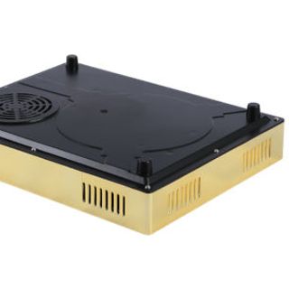 Bếp Điện Quang Halogen QUEEN COOK mẫu 2018 Màu vàng Gold