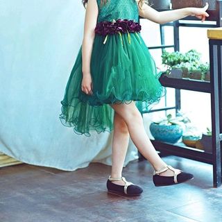 Đầm xòe công chúa cho bé gái