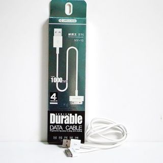Jellico - Dây cáp sạc nhanh Durable Series 1M dành cho Iphone 4/Ipad - NY10 31A