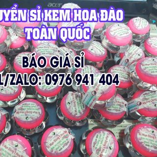 Kem trị mụn hoa đào- Trị mụn dưỡng da giá sỉ