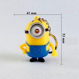 Móc Khóa Minion phát sáng - biết nói I LOVE YOU
