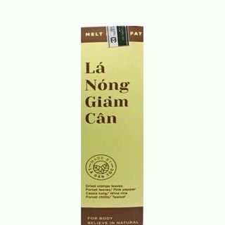 Lá nóng giảm cân giảm mỡ bụng