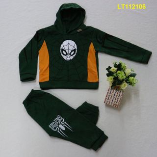 Đồ bộ ấm bé trai có mũ