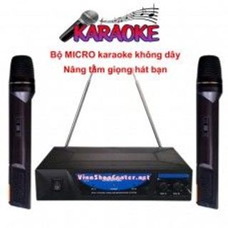 Bộ MICRO Karaoke không dây Smart Pro