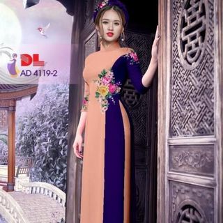 vải áo dài in 3D