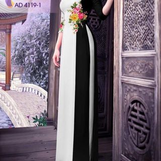 vải áo dài in 3D