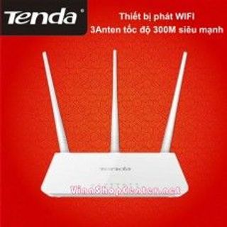 Thiết bị phát sóng WIFI 3 anten tốc độ 300M TENDA giá sỉ