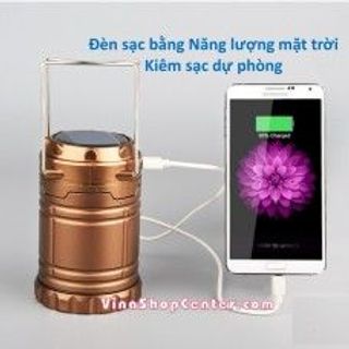 Đèn Pin năng lượng mặt trời sạc dự phòng giá sỉ