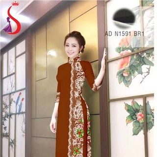 Vải áo dài in 3D