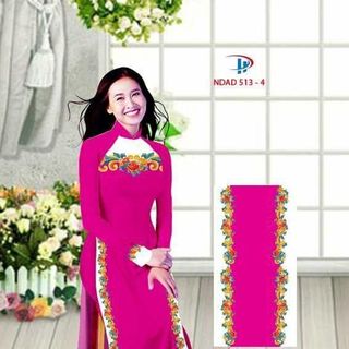 Vải áo dài in 3D