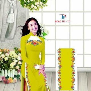 Vải áo dài in 3D