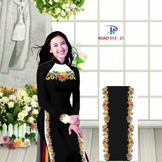 Vải áo dài in 3D