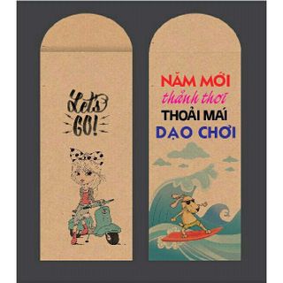 Bao lì xì tết 2018