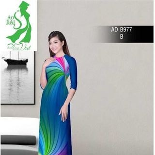 Vải áo dài in 3D