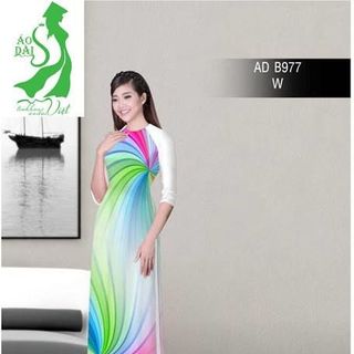 Vải áo dài in 3D