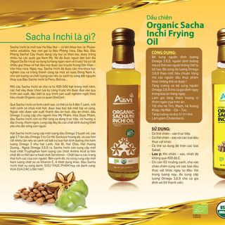 Dầu ăn chiên Organic - AMVI