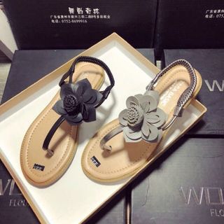 giày sandal hoa
