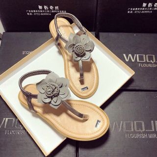 giày sandal hoa