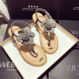 giày sandal hoa