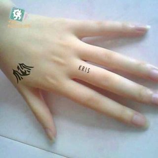 hình xăm dán exo