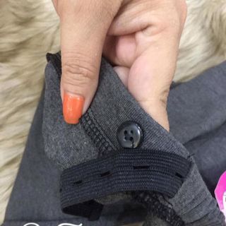Quần legging bầu chun rút
