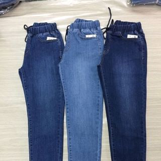Quần jeans lưng thun
