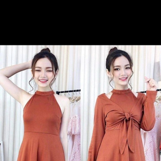 đầm len body