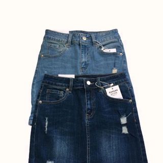 Chân váy jeans