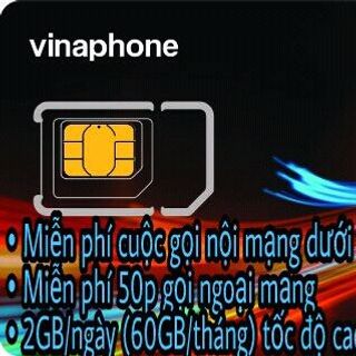 SIM VINA 62GB/THÁNG VD89